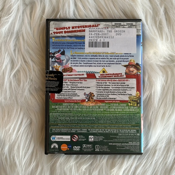 DVD BUNDLE (KIDS) : Godzilla, Sharboy and Lavagirl, Barnyard, Jingle All The Way - Picture 7 of 14